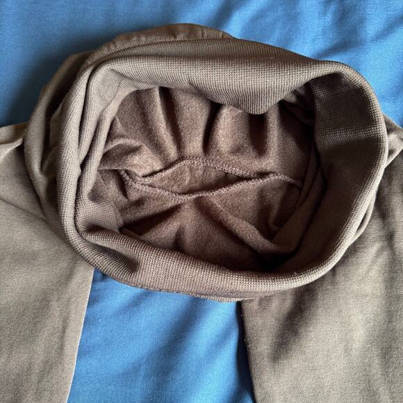 New Directions Fleece-Lined Leggings – Size S/M – Mocha Brown - Picture 4 of 5